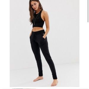 Free People Movement Drawstring Jogger Sweatpants Black
